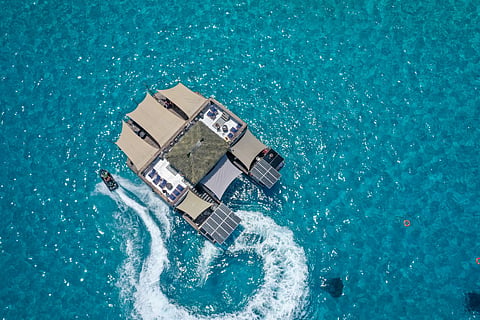 Cloud 9 a floating bar in Fiji